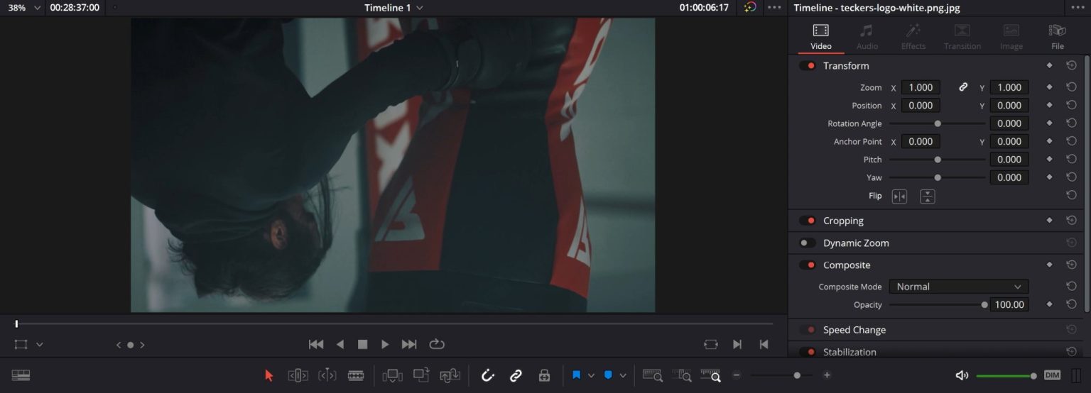 How to Flip an Image in DaVinci Resolve in 3 Steps